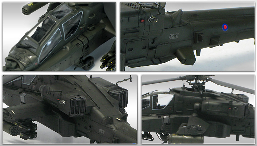 イギリス陸軍 AH-64D ロングボウ アパッチ アフガニスタン プラモデル (アカデミー 1/72 Aircrafts No.12537) 商品画像_3