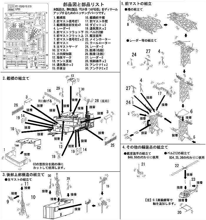 海上保安庁 つがる型巡視船 PLH-06 ちくぜん (エッチングパーツ付) プラモデル (ピットロード 1/700 スカイウェーブ J シリーズ No.J-041E) 商品画像_1