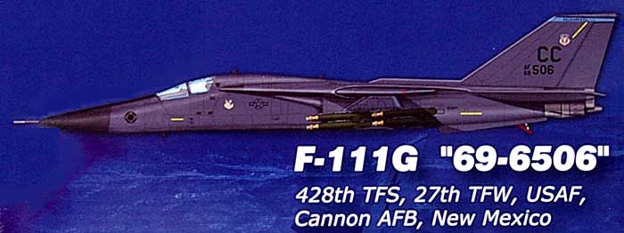 F-111 アードバーク 69-6506 完成品 (ホビーマスター 1/72 エアパワー シリーズ （ジェット） No.HA3005) 商品画像_1