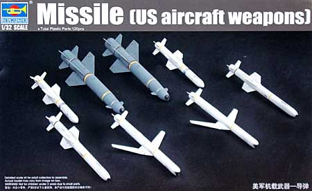 アメリカ軍 エアクラフトウェポン 空対地ミサイル プラモデル (トランペッター 1/32 エアクラフトウェポンシリーズ No.03306) 商品画像