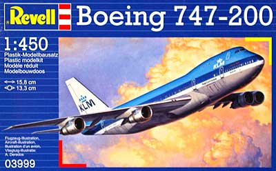 ボーイング 747-200 プラモデル (レベル 飛行機モデル No.03999) 商品画像