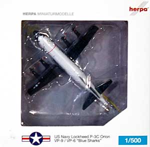 P-3C オライオン アメリカ空軍 VP-9 100周年記念塗装 (VP-6) 完成品 (ヘルパ herpa Wings （ヘルパ ウイングス） No.520836) 商品画像