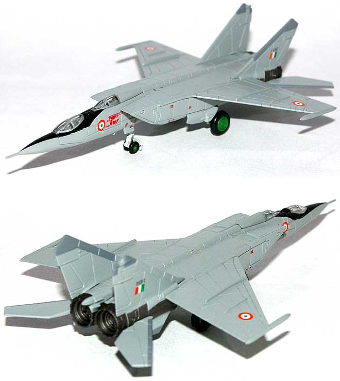 MiG-25RU フォックスバット インド空軍 第102飛行隊 TRISONICS 完成品 (ヘルパ herpa Wings （ヘルパ ウイングス） No.554282) 商品画像_1