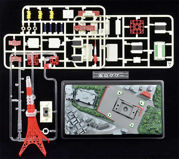 東京タワー プラモデル (童友社 情景モデル No.TOWER-3) 商品画像_1
