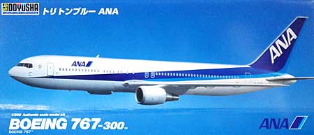 ボーイング 767-300 トリトンブルー ANA プラモデル (童友社 コレクション旅客機 No.018) 商品画像