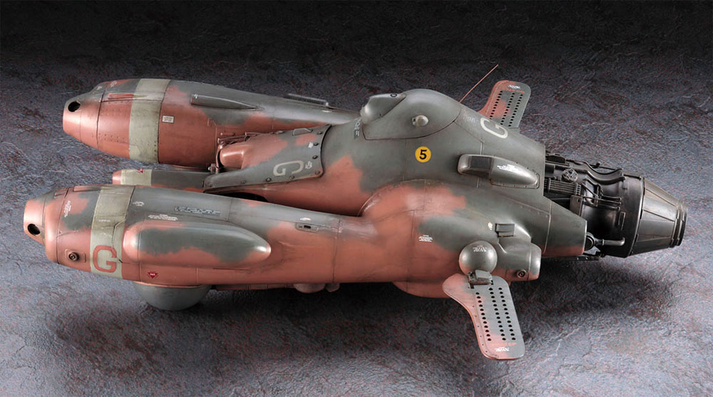 反重力装甲戦闘機 Pkf.85bis グリフォン プラモデル (ハセガワ マシーネンクリーガー シリーズ No.64104) 商品画像_4