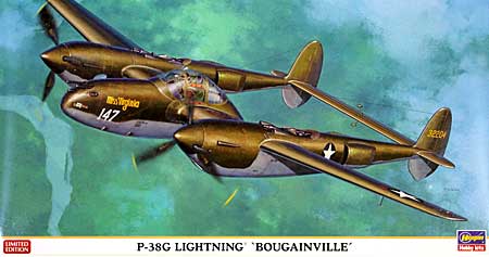 P-38G ライトニング ブーゲンビル プラモデル (ハセガワ 1/48 飛行機 限定生産 No.09949) 商品画像