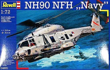 NH90 NFH Navy プラモデル (Revell 1/72 飛行機 No.04651) 商品画像