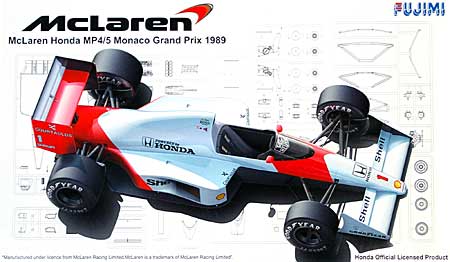 マクラーレン MP4/5 モナコGP スケルトンボディ プラモデル (フジミ 1/20 GPシリーズ SP （スポット） No.SP014) 商品画像