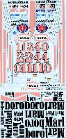 マクラーレン M23 1976-1977 フルスポンサーデカール