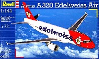 レベル 1/144 旅客機 エアバス A320 エーデルワイス航空