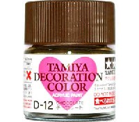 タミヤ タミヤデコレーションシリーズ デコレーションカラー チョコレート (D-12)