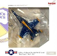 ヘルパ herpa Wings （ヘルパ ウイングス） F/A-18C ホーネット ブルーエンジェルス No.4 SLOT