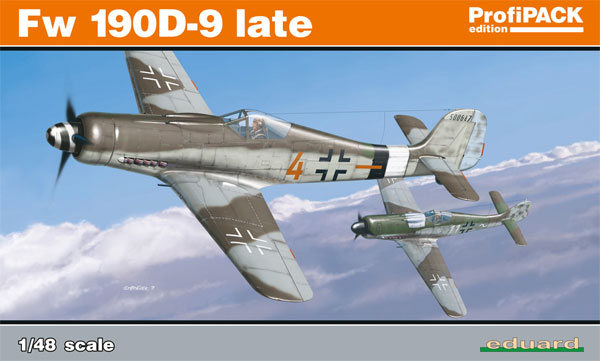 フォッケウルフ Fw190D-9 後期型 プラモデル (エデュアルド 1/48 プロフィパック No.8189) 商品画像