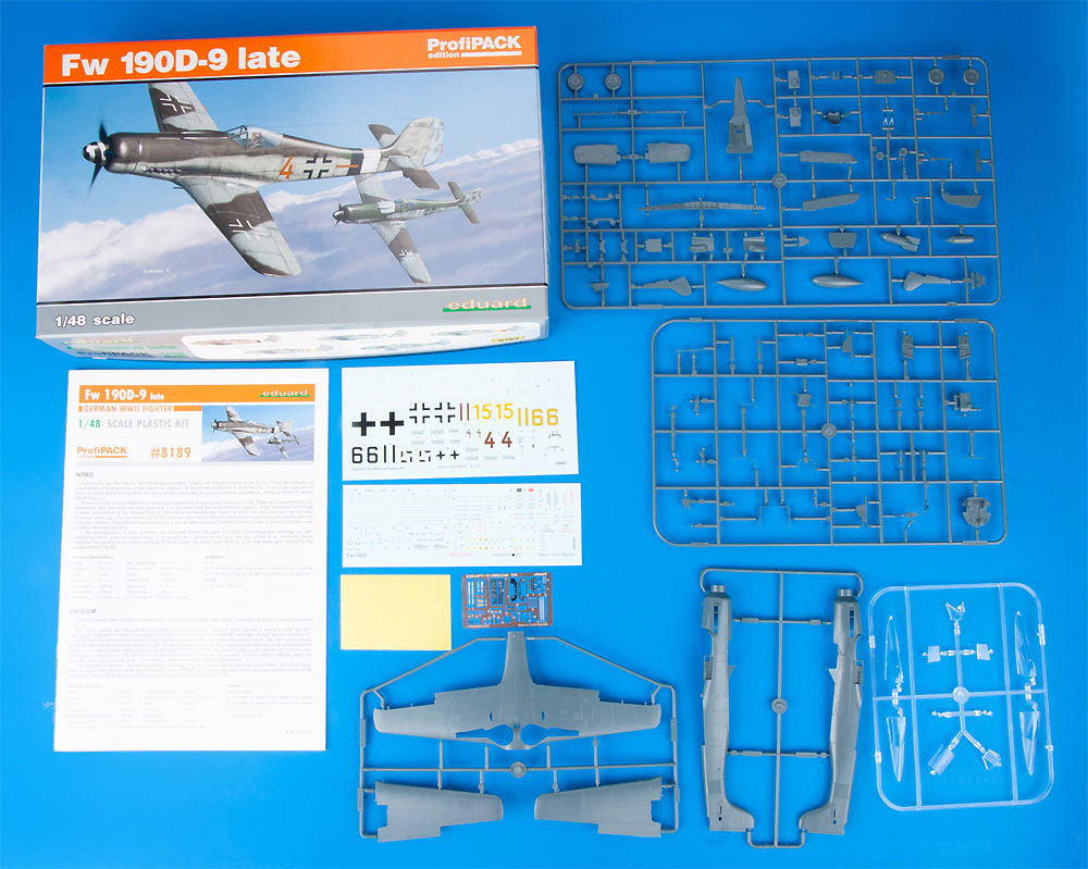 フォッケウルフ Fw190D-9 後期型 プラモデル (エデュアルド 1/48 プロフィパック No.8189) 商品画像_1