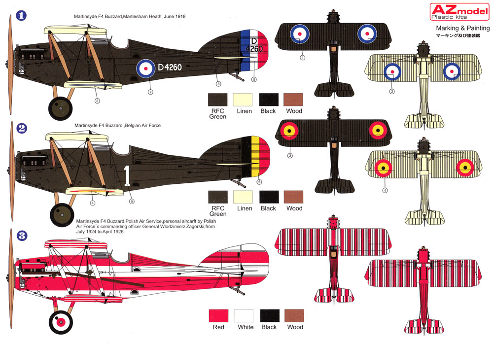 マーチンサイド F.4 バザード パート1 プラモデル (AZ model 1/72 エアクラフト シリーズ No.AZ7341) 商品画像_1