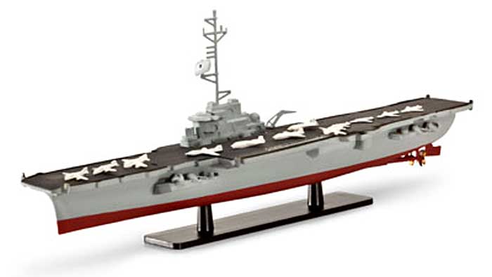 フランス海軍 空母 クレマンソー プラモデル (Revell Ships（艦船関係モデル） No.05898) 商品画像_3