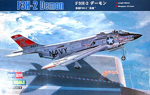 F3H-2 デーモン プラモデル (ホビーボス 1/48 エアクラフト プラモデル No.80364) 商品画像