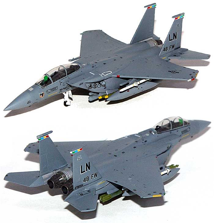 F-15E ストライクイーグル アメリカ空軍 第48戦闘航空団 完成品 (ホーガンウイングス M-SERIES No.7501) 商品画像_1