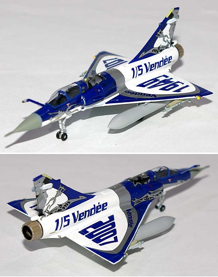 ミラージュ 2000C フランス空軍 EC1/5 Vendee 2007年 完成品 (ホーガンウイングス M-SERIES No.7471) 商品画像_3