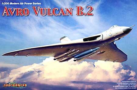 イギリス空軍 戦略爆撃機 アブロ バルカン B.2 プラモデル (サイバーホビー 1/200 Modern Air Power Series No.2011) 商品画像