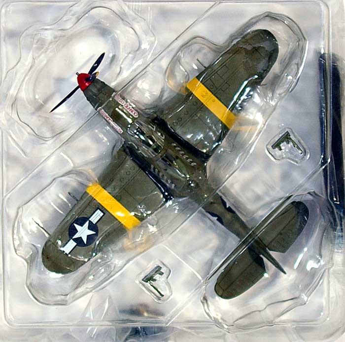 P-39Q エアラコブラ クァント・コスタ 完成品 (ホビーマスター 1/72 エアパワー シリーズ （レシプロ） No.HA1712) 商品画像_1