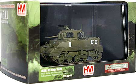 M5A1 スチュアート 台湾陸軍 完成品 (ホビーマスター 1/72 グランドパワー シリーズ No.HG4902) 商品画像
