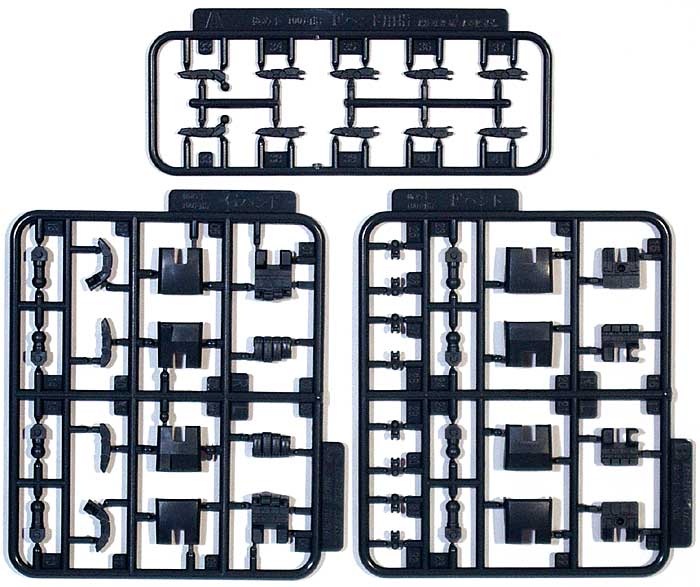 極め手 100 角 (G・グレイ) プラモデル (ホビーベース 間接技EX No.PPC-T081) 商品画像_1