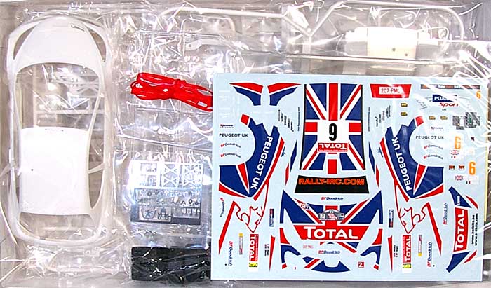 プジョー 207 S2000 2009 Ypres Westhoek Rally Winner プラモデル (BELKITS 1/24 PLASTIC KITS No.BEL-001) 商品画像_1