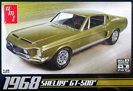 1968 シェルビー GT500 プラモデル (amt 1/25 カーモデル No.AMT634) 商品画像