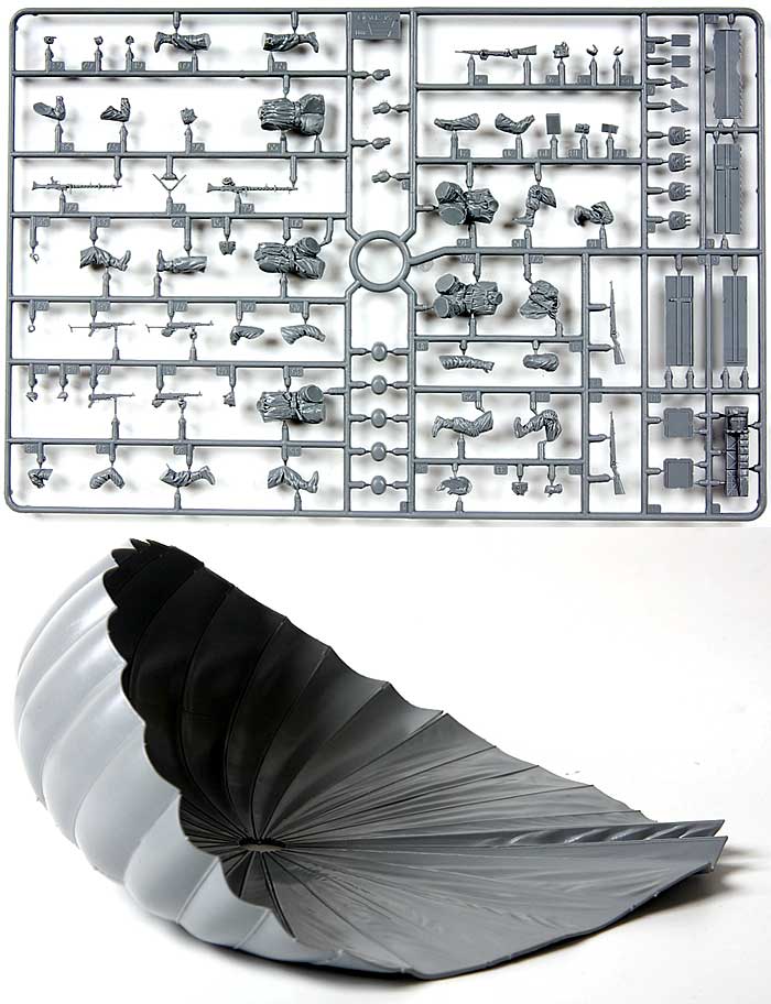 ドイツ 空挺部隊 フィギュアセット 1939-1942 プラモデル (ズベズダ 1/35 ミリタリー No.3628) 商品画像_1