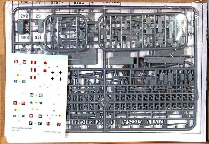 ユニバーサルキャリア 1 Mk.1 プラモデル (IBG 1/72 AFVモデル No.72023) 商品画像_1