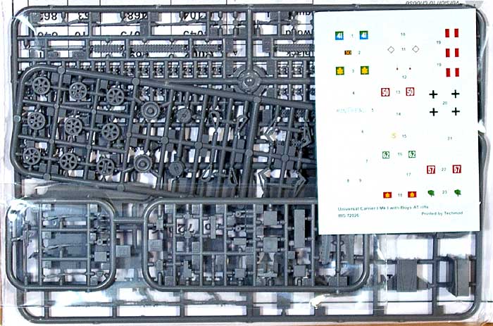 ユニバーサルキャリア 1 Mk.1 ボーイズ対戦車ライフル搭載型 プラモデル (IBG 1/72 AFVモデル No.72026) 商品画像_1
