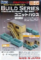 スタジオ ミド 1/150 ストラクチャーキット ユニットハウス (灰色)