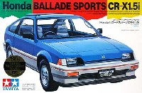 タミヤ 1/24 スポーツカーシリーズ ホンダ バラード スポーツ CR-X 1.5i