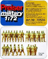 プライザー 1/72 精密プラ製フィギュア 整列する現用ドイツ歩兵 (26体)