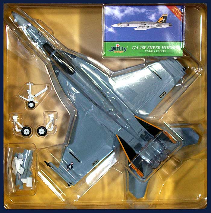 F/A-18E スーパーホーネット VFA-115 イーグルス (NK200) 完成品 (ウイッティ・ウイングス 1/72 スカイ ガーディアン シリーズ （現用機） No.75125) 商品画像_1