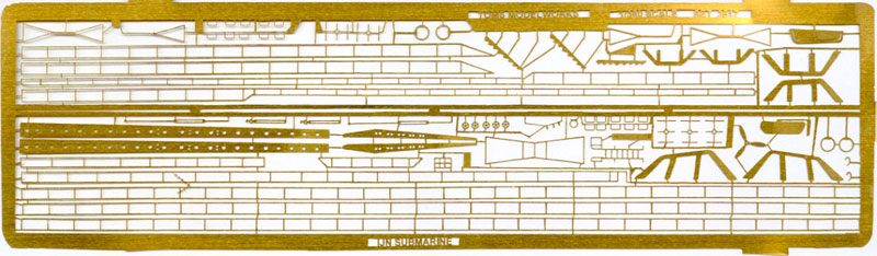 日本海軍 潜水艦用 エッチング (トムスモデル 1/350 艦船用エッチングパーツシリーズ No.TM3517) 商品画像_1