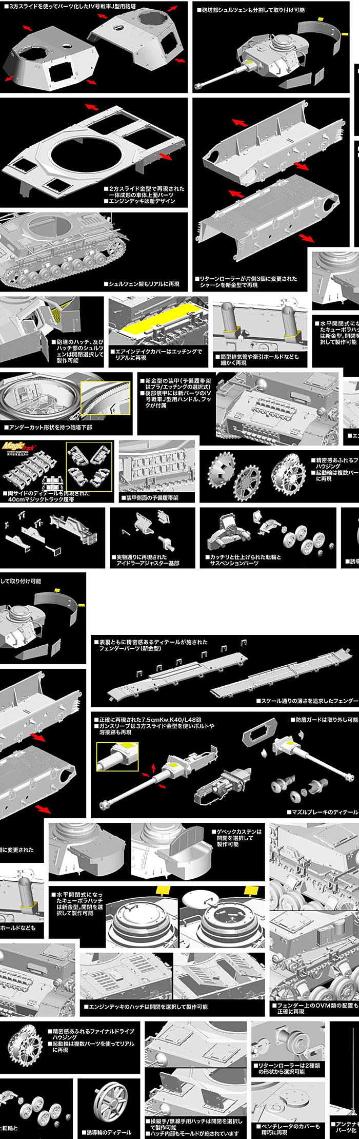 ドイツ 4号戦車 J型 最後期生産型 (Pz.Kpfw.4 Ausf.J) プラモデル (サイバーホビー 1/35 AFV シリーズ （'39～'45 シリーズ） No.6575) 商品画像_2