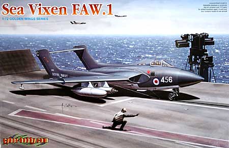 イギリス海軍 艦上戦闘機 シービクセン FAW.1 プラモデル (サイバーホビー 1/72 GOLDEN WINGS SERIES No.5051) 商品画像