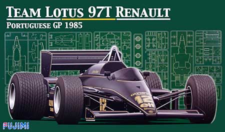 チーム ロータス 97T ルノー 1985年 ポルトガルグランプリ仕様 (スケルトンボディ) プラモデル (フジミ 1/20 GPシリーズ SP （スポット） No.SP016) 商品画像
