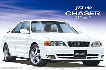 JZX100 チェイサー 2.5 ツアラーV 後期型 プラモデル (アオシマ 1/24 ザ・ベストカーGT No.038) 商品画像