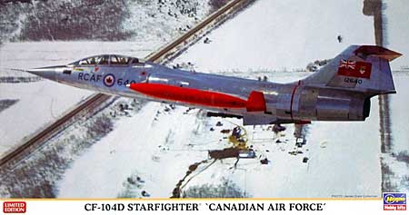 CF-104D スターファイター カナダ空軍 プラモデル (ハセガワ 1/48 飛行機 限定生産 No.09955) 商品画像