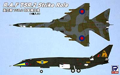 イギリス空軍 TSR.2 攻撃機仕様 プラモデル (ピットロード SN 航空機 プラモデル No.SN012) 商品画像