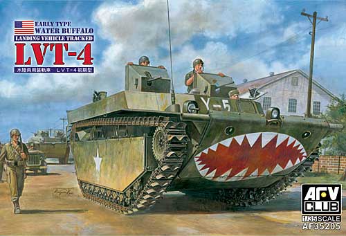 LVT-4 ウォーターバッファロー (初期型) プラモデル (AFV CLUB 1/35 AFV シリーズ No.AF35205) 商品画像