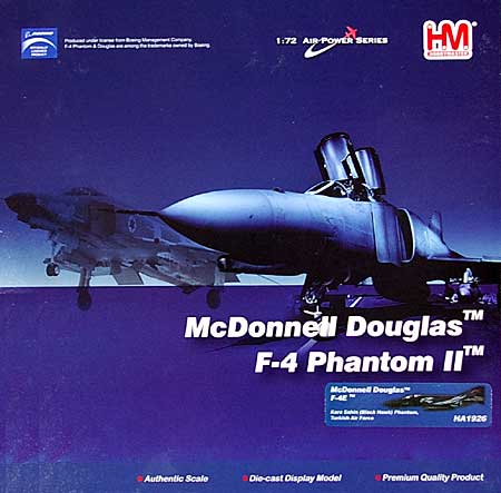 F-4E ファントム 2 トルコ空軍 ブラック・ホーク 完成品 (ホビーマスター 1/72 エアパワー シリーズ （ジェット） No.HA1926) 商品画像