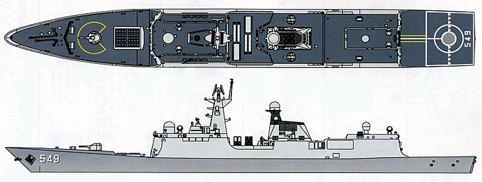 054A＋ 中国海軍 江凱(ジャンカイ) 2型 フリゲート プラモデル (ドリームモデル 1/700 艦船モデル No.DM70002) 商品画像_2