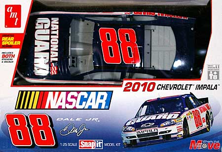 デイル・アーンハート Jr. #88 (2010 シボレー・インパラ) プラモデル (amt NASCAR スナップフィット キット No.AMT708/12) 商品画像