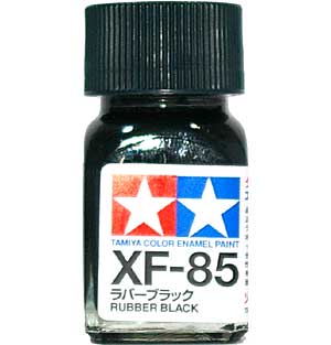 XF-85 ラバーブラック 塗料 (タミヤ タミヤカラー エナメル塗料 No.XF085) 商品画像