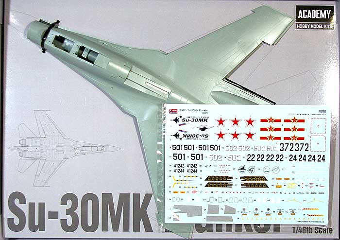 SU-30MK フランカー プラモデル (アカデミー 1/48 Scale Aircrafts No.12223) 商品画像_1